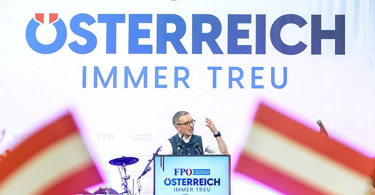 Herbert Kickl auf dem Urfahranermarkt: 