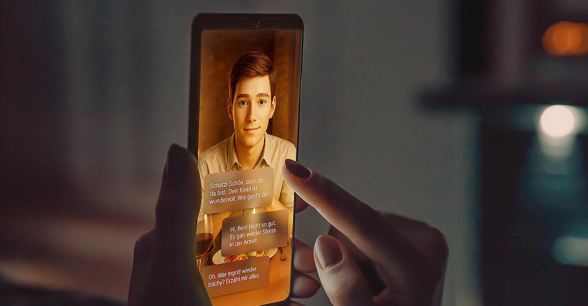 Verliebt in einen Chatbot: "Meine Gefühle sind real"