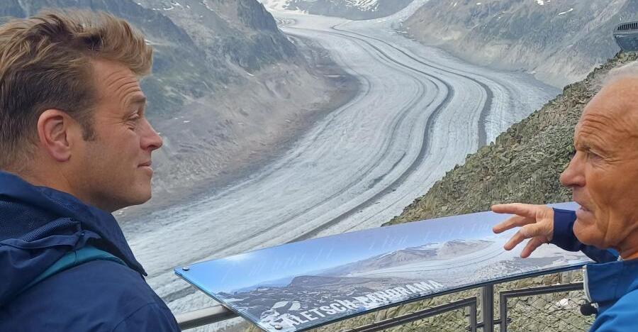 Glacier retreat: | 