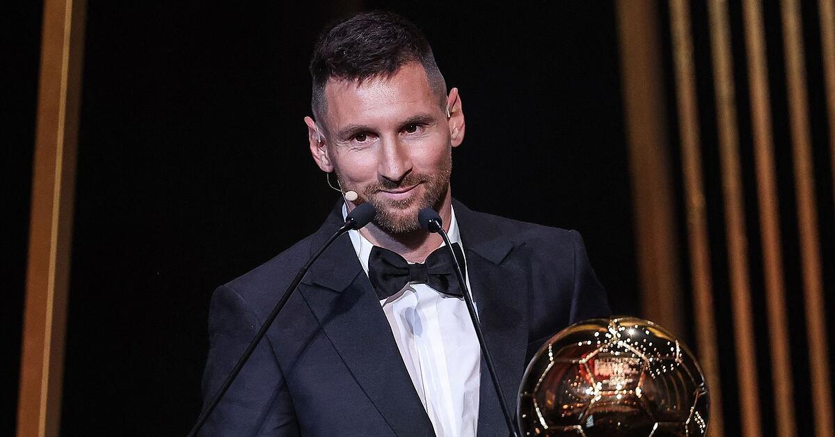 Messi zum achten Mal mit Ballon d'Or ausgezeichnet