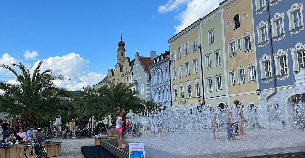 Martin-Luther-Platz se dote d’un jeu d’eau mobile