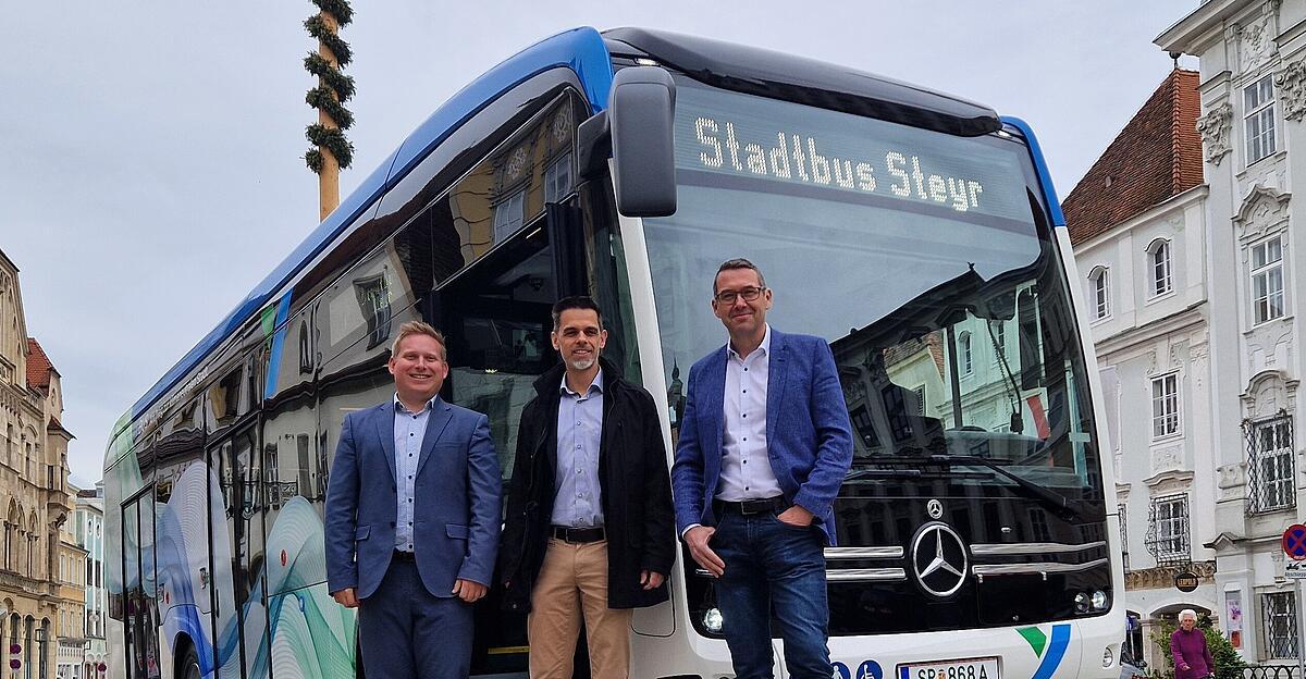 Leise und keine Abgase: Heute startet Steyr ins Elektrobus-Zeitalter