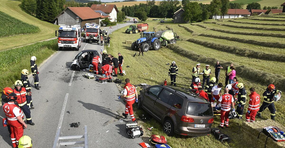 2 blessés après une collision frontale dans le quartier de Schärding