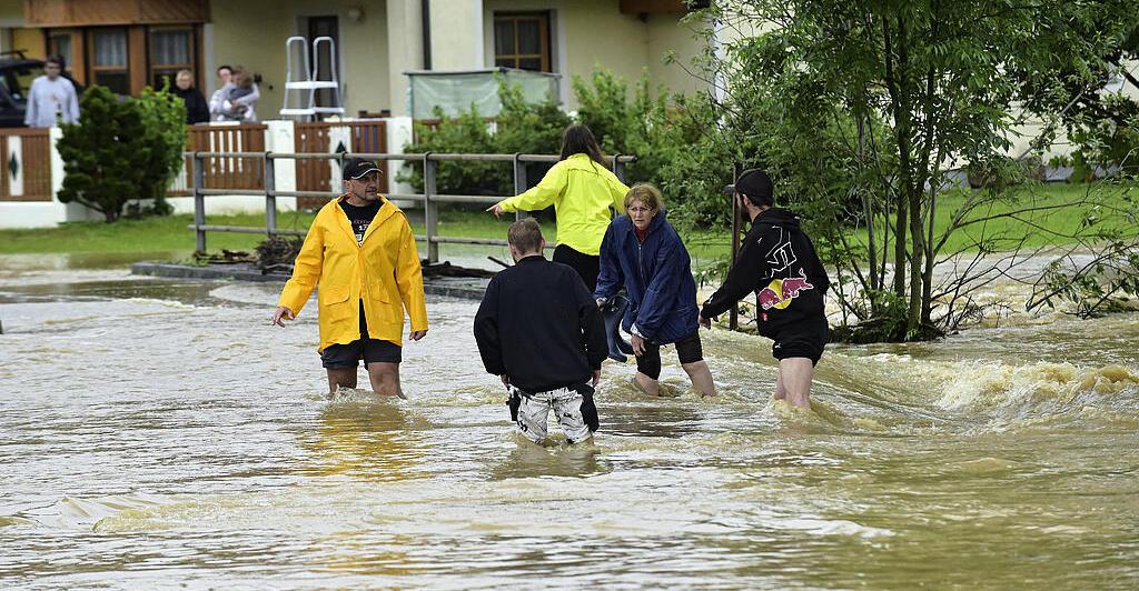 Als der unscheinbare Simbach nach Regenmassen die Stadt zerstörte