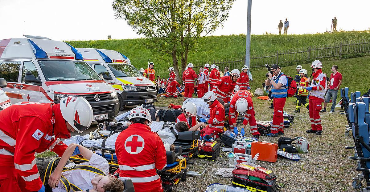 Braunau : les volontaires ont travaillé 156 000 heures dans le service de secours