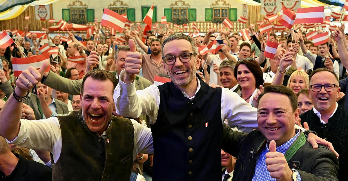 Die FPÖ am Urfahranermarkt: Wen Kickl in seiner Rede attackierte