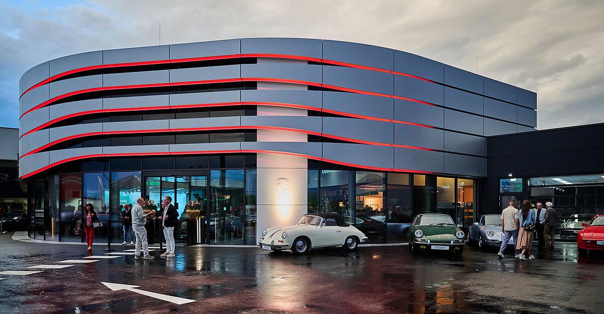 Ein neues Wohnzimmer für Oberösterreichs Porsche-Fans