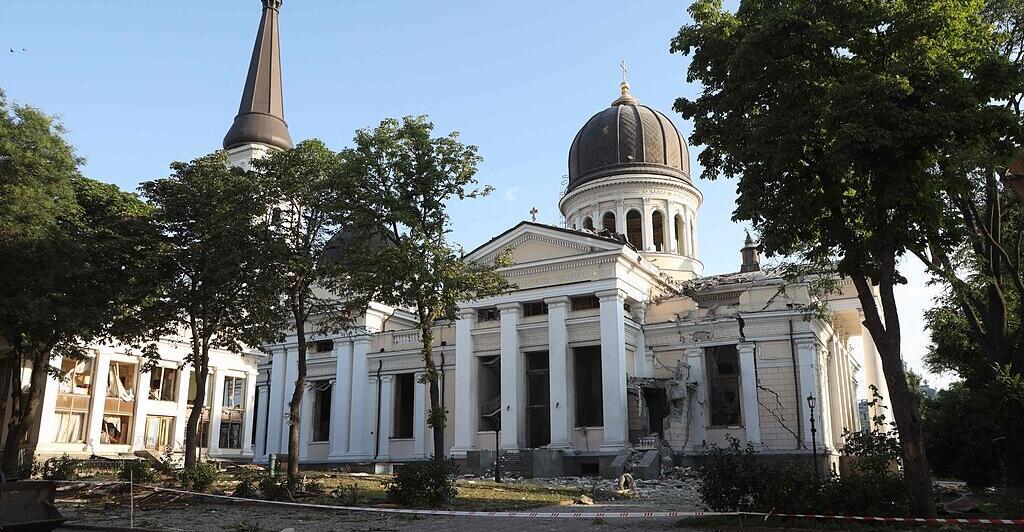 Ukraine Odessa Cathedral badly damaged by air raid Archyde