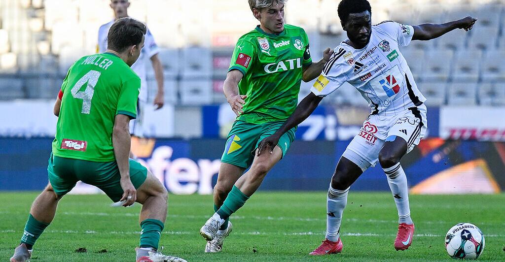 WSG Tirol nach 1:1 gegen WAC weiter ungeschlagen
