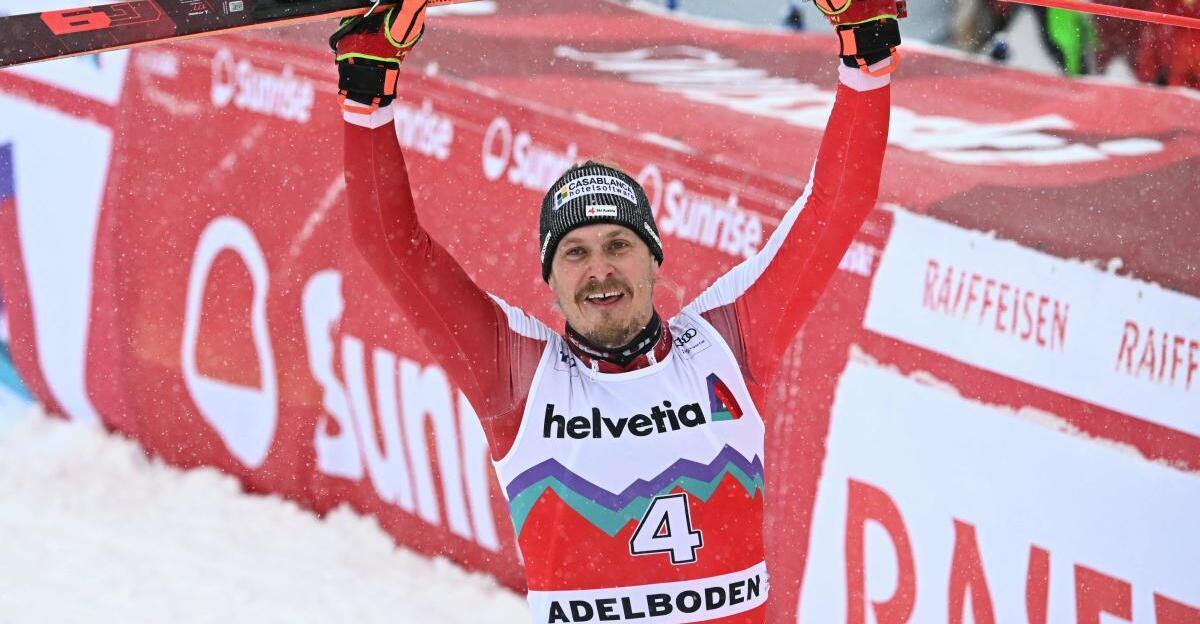 Feller siegte im Adelboden-Slalom - Raschner Dritter