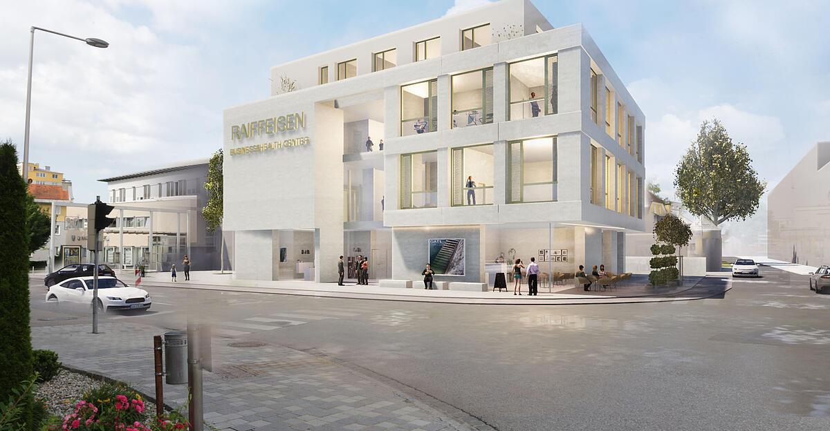 Raiffeisen Braunau baut ein Dienstleistungszentrum Nachrichten.at