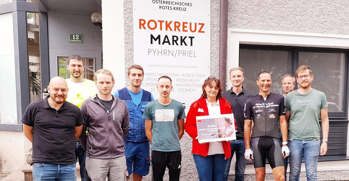 2000 euros pour le marché Rotkreuz à Windischgarsten