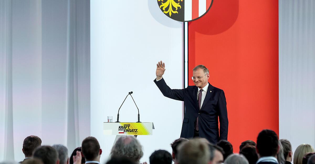 VP-Parteitag: 99,6 Prozent für Stelzer