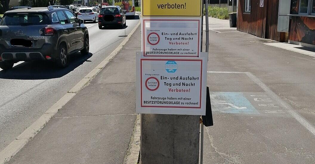 Kurz auf Privatgrund zugefahren: Besitzstörungsklage erfolglos