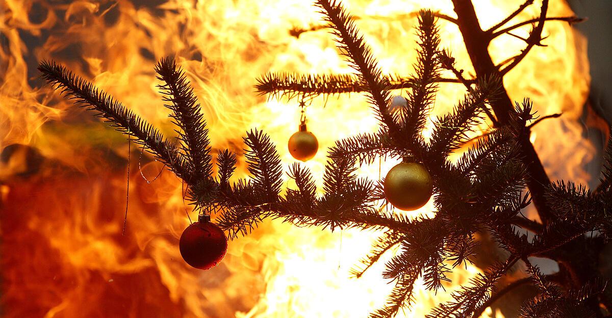 9 tips to ensure that only the Christ child comes to Christmas and not the fire department