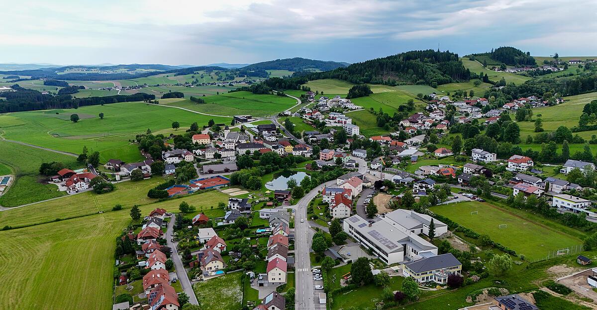 Grünbach voted against the wind power project on the Schiffberg