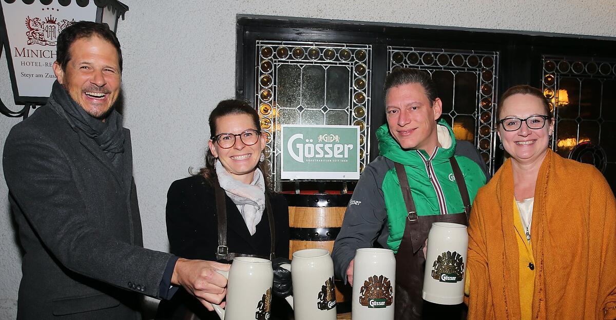 Quand la bière a été tirée, quelqu’un était « d’humeur double »