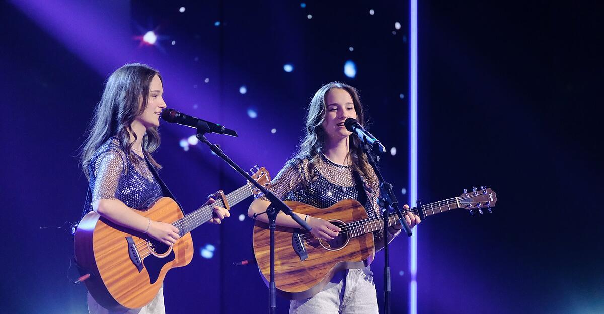 Goosebumps moment at the ORF show: twin sisters from Gaspoltshofen in the final