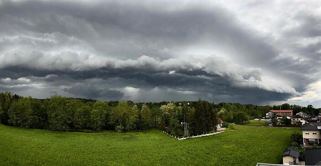 Rain, storm and hail: storms reached Upper Austria