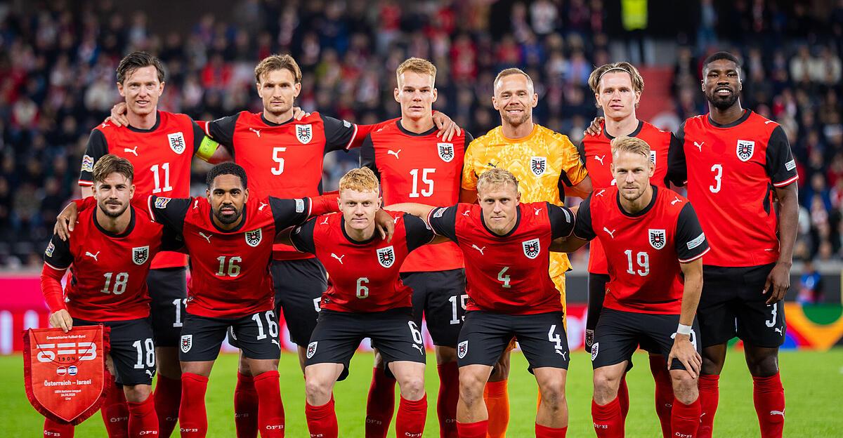Österreichs Fußball-Nationalteam in der Findungsphase