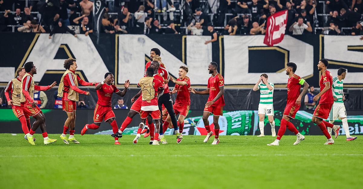 Photo: Oberösterreichische Nachrichten LASK qualifiziert sich nach Sieg gegen Celtic Glasgow für Champions League