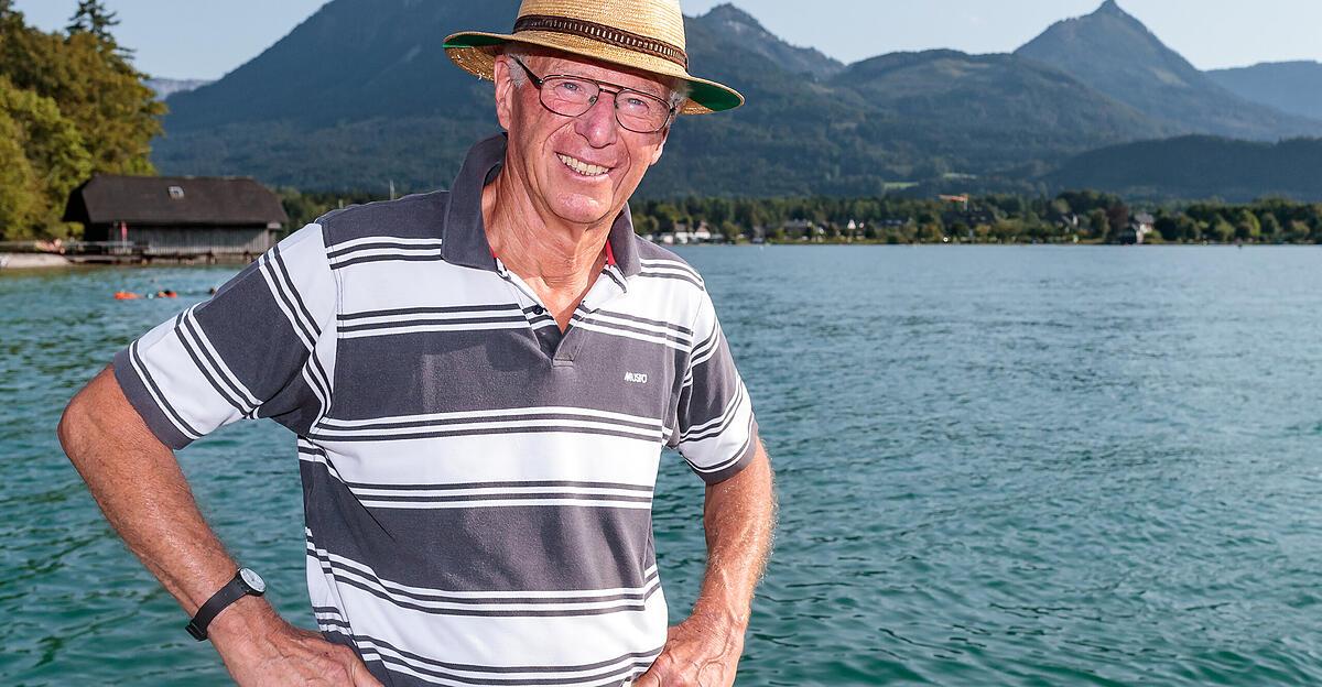 Hubert Raudaschl brachte der alten SalzkammergutPlätte das Segeln bei