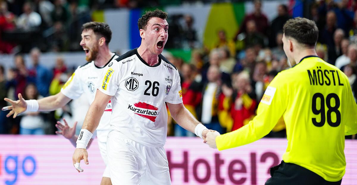 22:22 – Austria’s handball heroes make Germany tremble