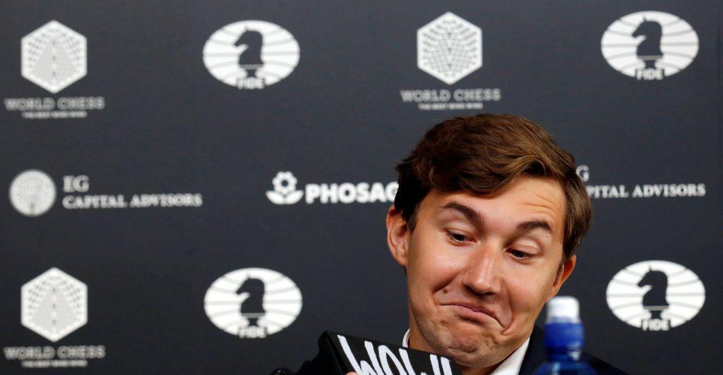 Sergei Alexandrowitsch Karjakin Der Kandidat hat 2772 Punkte