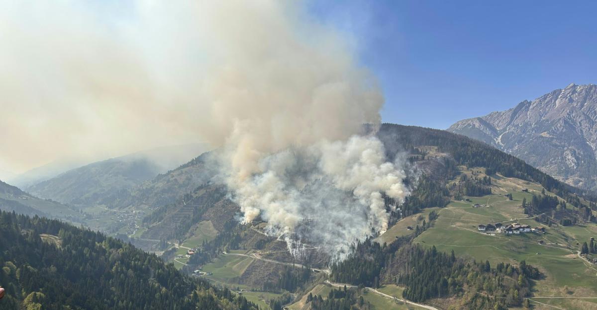 Forest fire in Carinthia: Livestream with the latest information starting ...