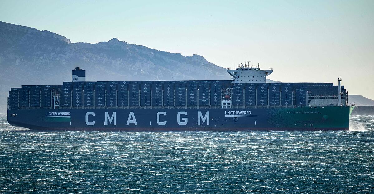 Attacks in the Red Sea: Container shipping company CMA doubled freight rates