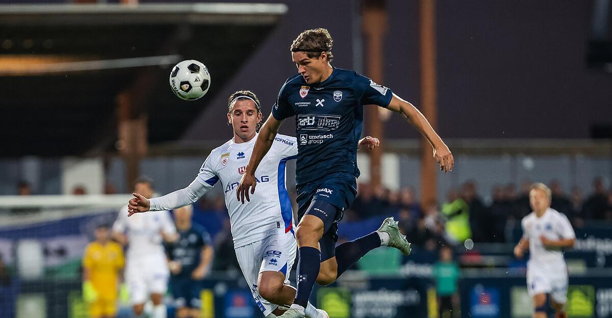 1:1 - Ex-Coach Gahleitner knöpft Blau-Weiß Linz Punkt ab