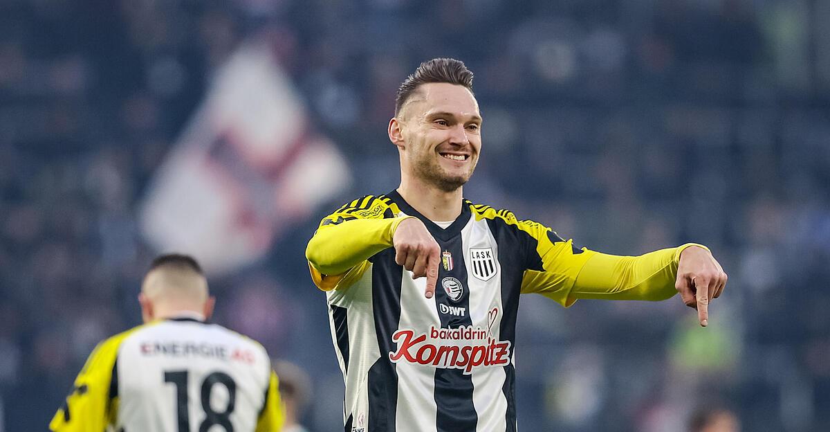 LASK-Stürmer Entrup:
