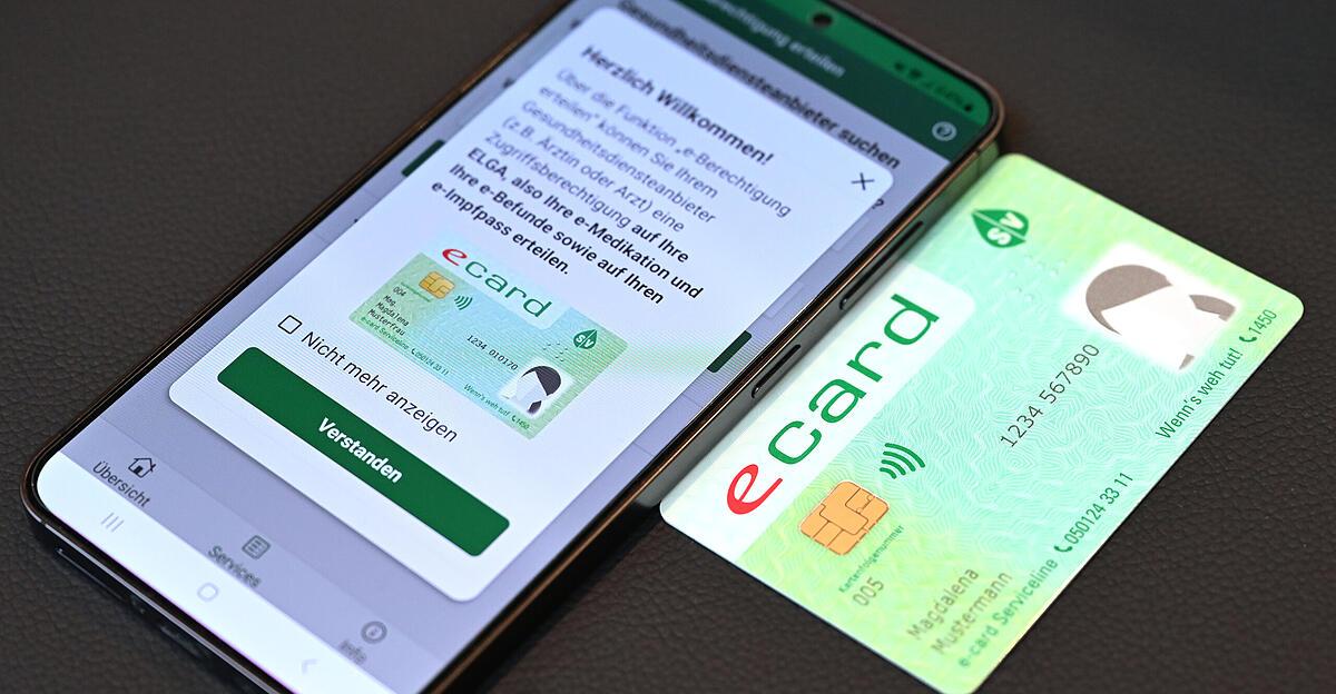 The e-card is now also available on your mobile phone: Here's how to ...