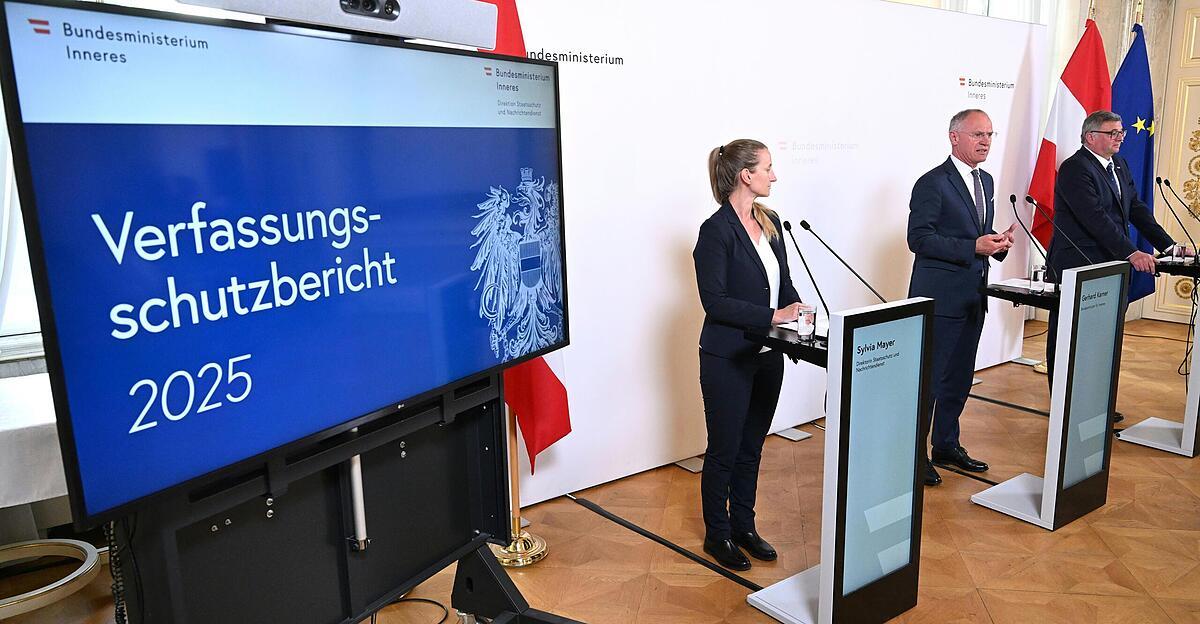 Verfassungsschutzbericht: Islamistischer Extremismus und Rechtsextremismus als größte Herausforderung