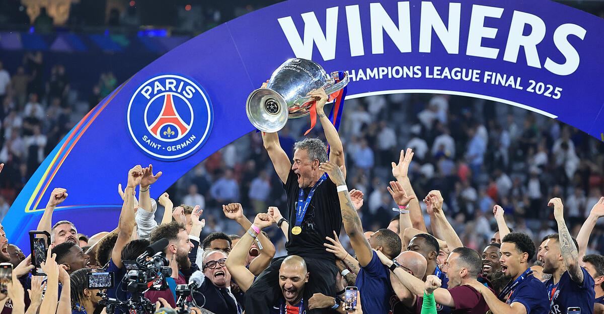 Paris SG am Ziel seiner Träume: Ein Blitzstart gegen Inter ebnete den Weg ...