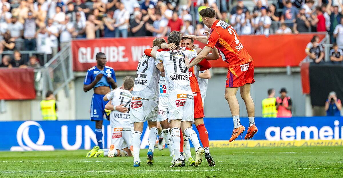 1-0 against Hartberg: Wolfsberg wins the ÖFB Cup
