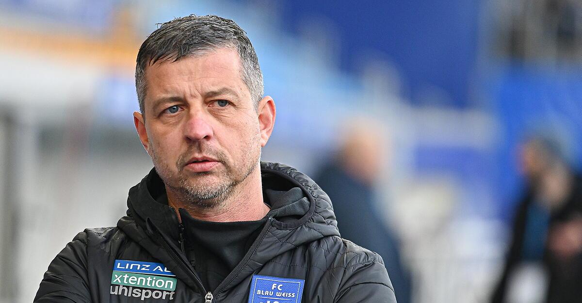 Blau-Weiß Linz: Trainer Scheiblehner verlängert Vertrag bis 2027