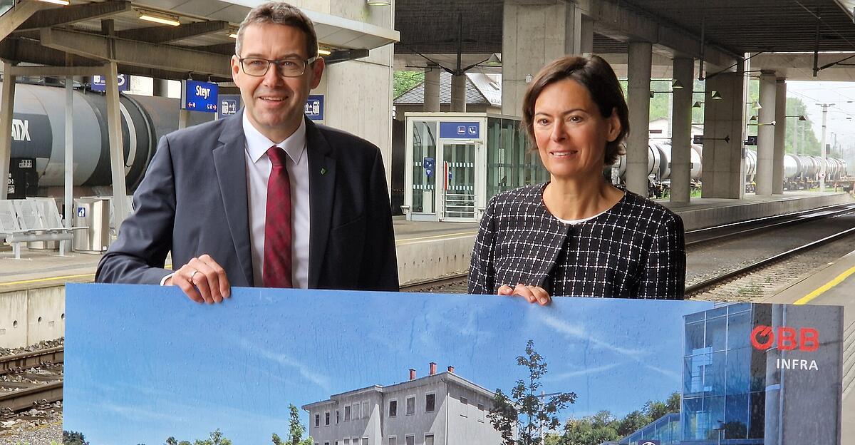 Steyr train station is once again being pilloried as an eyesore on the ...