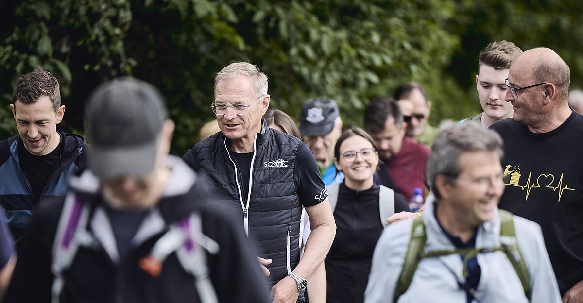 Stelzer in the Mühlviertel: ÖVP hiking day as a gentle ascent in the ...