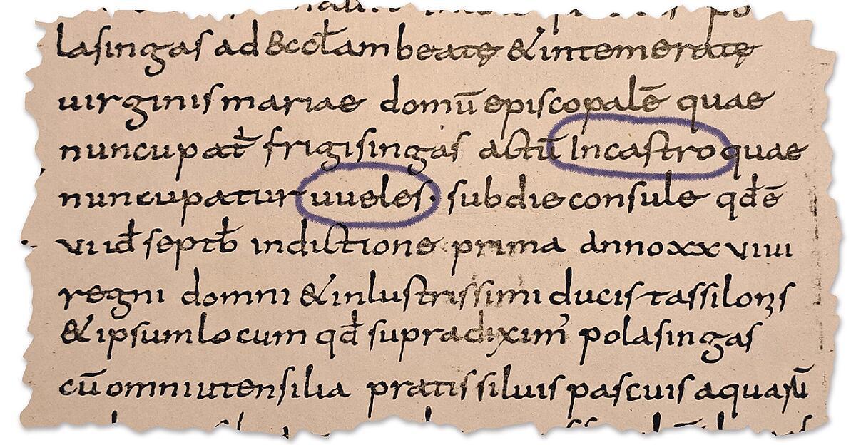Castrum Uueles: Wels feiert den 1250. Namenstag