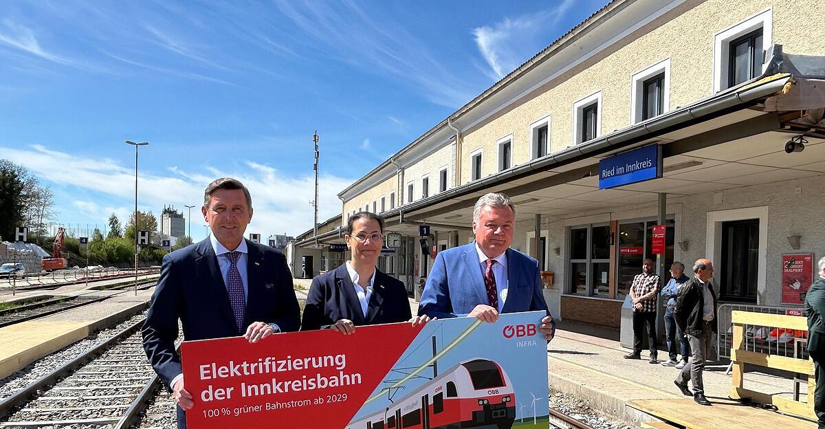 Startschuss gefallen: Bis 2029 wird die Innkreisbahn vollständig ...