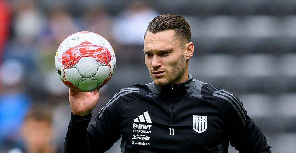 LASK-Stürmer Entrup fällt wochenlang aus