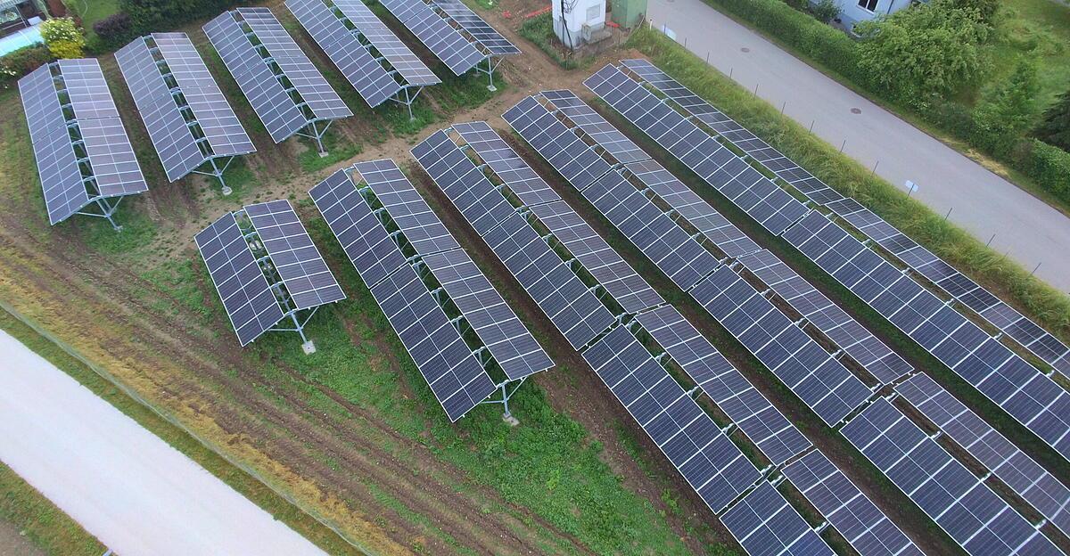 Enns solar farm Schäferhof has gone online