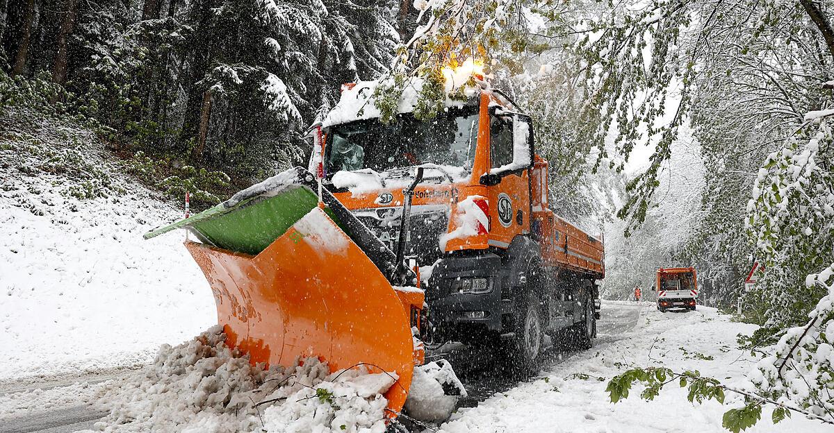 Snowfall in Styria: 3,400 households without electricity