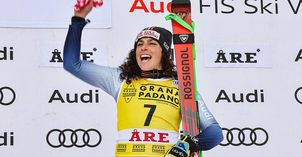 Brignone won in Åre: the giant slalom decision was made in Saalbach