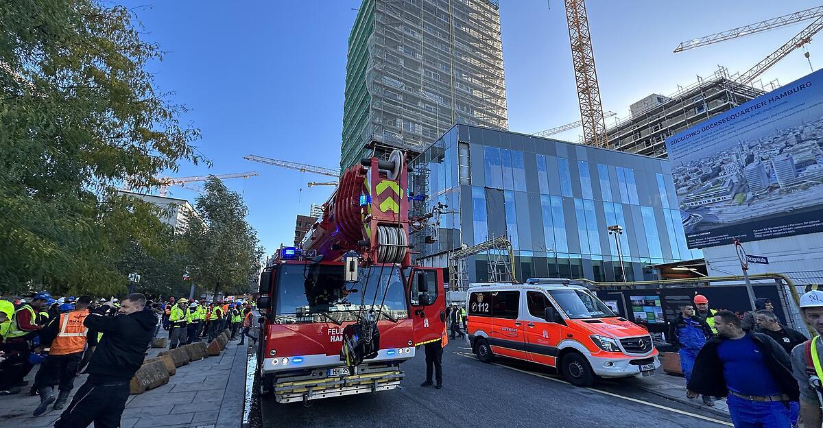 Un échafaudage s’est effondré à Hambourg : plusieurs ouvriers sont morts et portés disparus