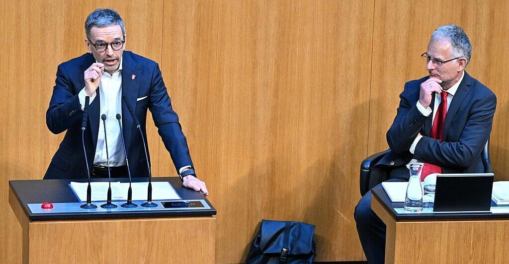 Budgetdebatte: FPÖ und Volkspartei rechneten miteinander ab
