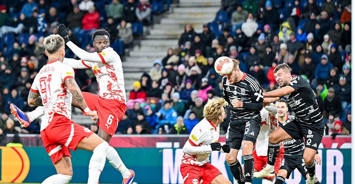 2:1 - LASK verschärft Krise bei Salzburg