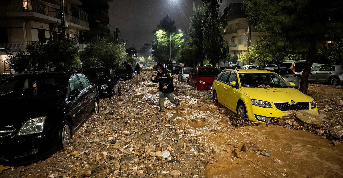 Floods in Greece - | 2 people dead