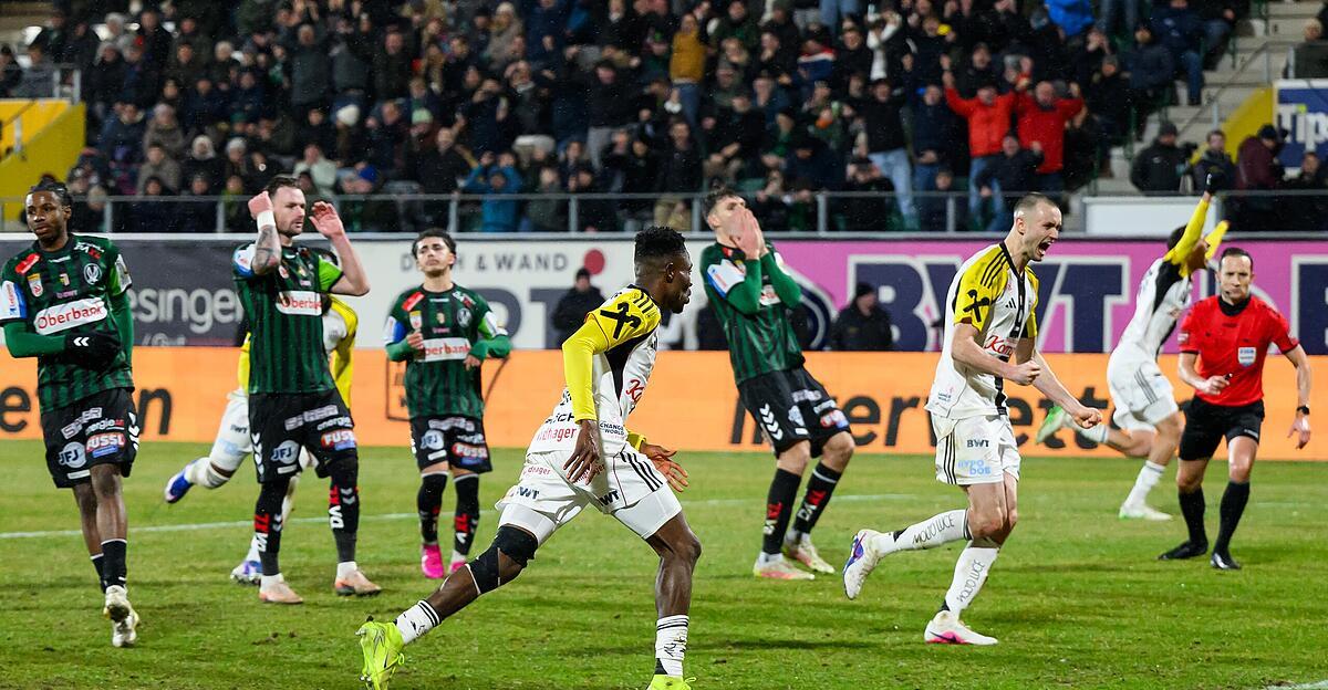 Das erste Derby-Tor des LASK hätte zählen müssen